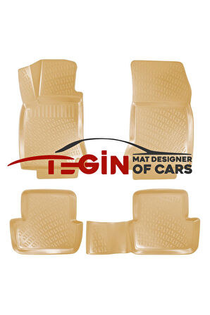 Mercedes CLS W218 2010 3D Havuzlu Paspas Bej