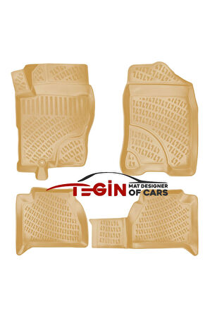 Nissan Navara 2009 3D Havuzlu Paspas Bej