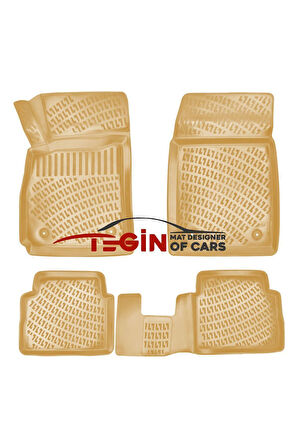 Opel İnsignia 2017 3D Havuzlu Paspas Bej