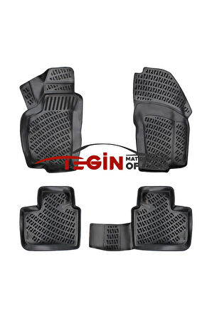 Alfa Romeo 156 2003 3D Havuzlu Paspas Siyah