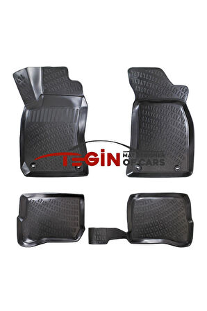 Audi A4 B5 1999 3D Havuzlu Paspas Siyah