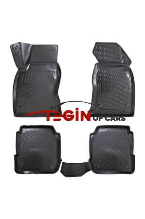 Audi A6 C5 1997-2004 3D Havuzlu Paspas Siyah