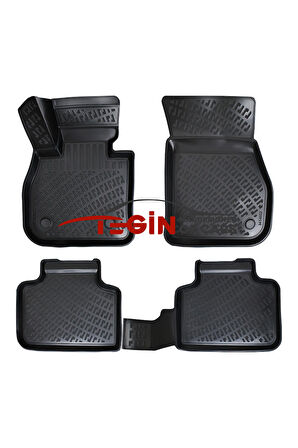 Bmw 2 Serisi Active Tourer F45 2014 3D Havuzlu Paspas Siyah