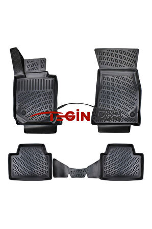 Bmw 3 Serisi G20 2023 3D Havuzlu Paspas Siyah