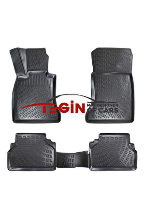 Bmw 5 Serisi E39 2001 3D Havuzlu Paspas Siyah