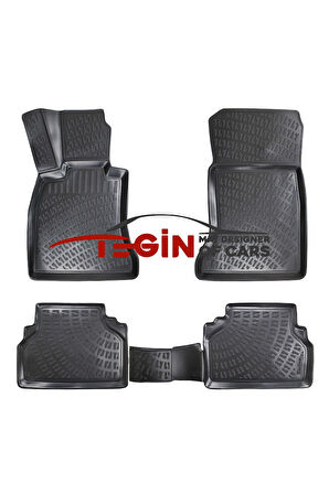 Bmw 5 Serisi E60 2004 3D Havuzlu Paspas Siyah