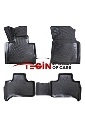 Bmw X5 E53 2006 3D Havuzlu Paspas Siyah