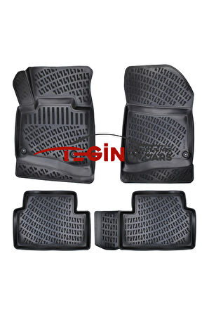 Citroen C5 2008 Sonrası 3D Havuzlu Paspas Siyah