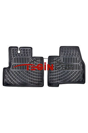 Citroen Jumper 2022 3D Havuzlu Paspas Siyah