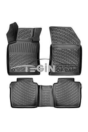 Ds9 2021 Sonrası 3D Havuzlu Paspas Siyah