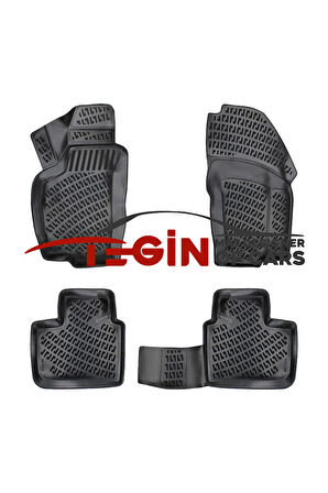 Fiat Marea 2002 3D Havuzlu Paspas Siyah