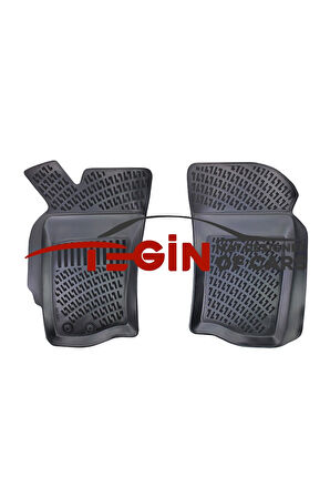 Fiat Palio Panelvan 2 Parça 2004 3D Havuzlu Paspas Siyah