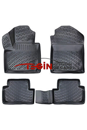 Ford Connect 2008 3d Havuzlu Paspas Siyah