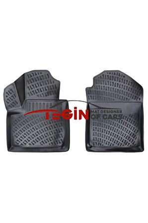 Ford Connect Panelvan 2 Parça 2009 3d Havuzlu Paspas Siyah