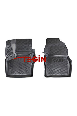 Ford Connect Panelvan 2 Parça 2013-2022 3d Havuzlu Paspas Siyah