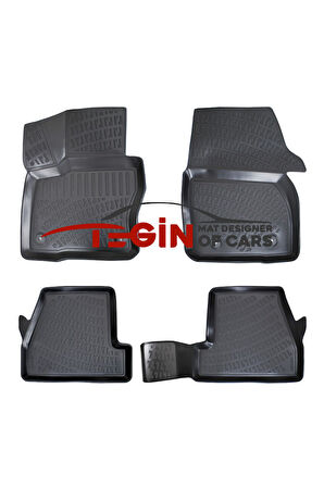 Focus 3.5 2018 3D Havuzlu Paspas Siyah