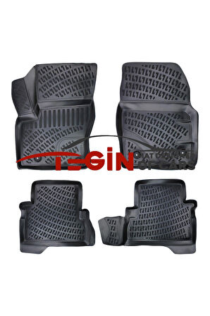 Ford Kuga 2009 3d Havuzlu Paspas Siyah