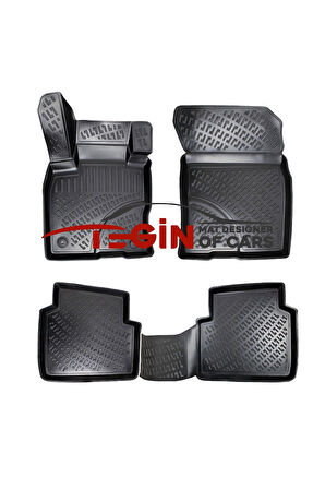 Kuga 2019 sonrası 3D Havuzlu Paspas Siyah