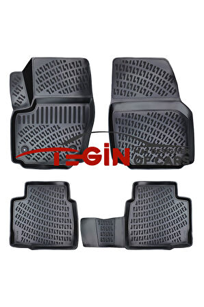 Mondeo 2014 3D Havuzlu Paspas Siyah