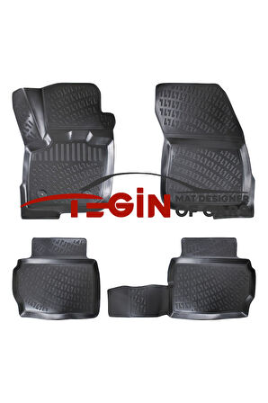 Mondeo 2021 3D Havuzlu Paspas Siyah