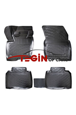 S-Max 2019 3D Havuzlu Paspas Siyah