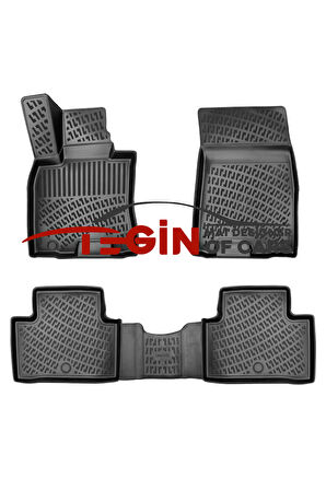 Genesis GV70 USA 2023 3D Havuzlu Paspas Siyah