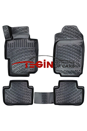 Honda Accord 2002-2008 3D Havuzlu Paspas Siyah