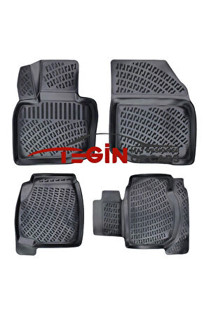 Honda Civic HB 2007 3D Havuzlu Paspas Siyah