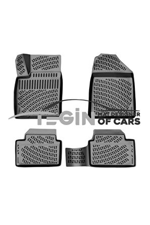 Hyundai İ30 2018 3D Havuzlu Paspas Siyah