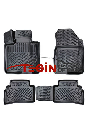 Hyundai Tucson 2023 3D Havuzlu Paspas Siyah