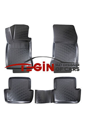 İnfiniti QX30 2018 3D Havuzlu Paspas Siyah