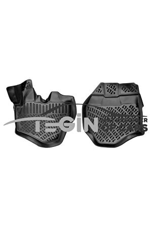 Kia Bongo 2005 sonrası 3D Havuzlu Paspas Siyah