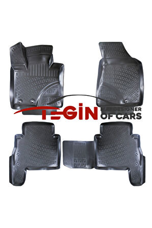 Kia Sorento 2010-2015 3D Havuzlu Paspas Siyah