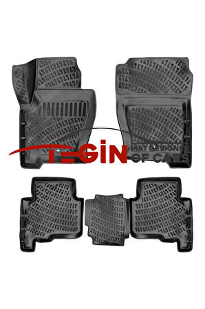 Land Rover Range Rover Sport 3D Havuzlu Paspas 2005-2013 Siyah