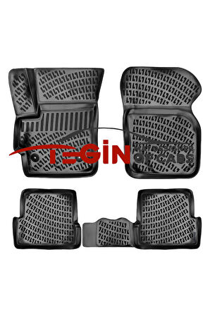 Mazda 3 3D Havuzlu Paspas 2009-2013 Siyah