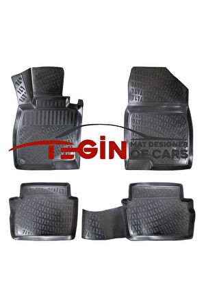 Mazda 3 3D Havuzlu Paspas 2016 Siyah