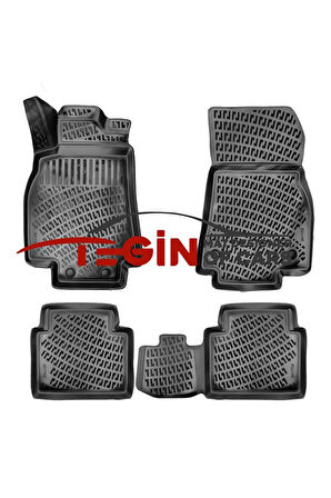 Mercedes B Serisi W245 3D Havuzlu Paspas 2005-2011 Siyah