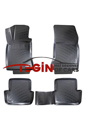 Mercedes CLA 3D Havuzlu Paspas 2015 Siyah