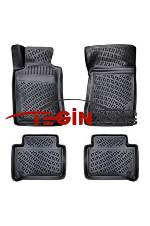 Mercedes CLS C219 3D Havuzlu Paspas 2004-2010 Siyah