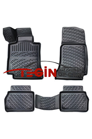 Mercedes CLS C257 3D Havuzlu Paspas 2018 Sonrası Siyah