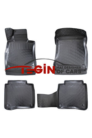 Mercedes S Serisi W222 long 3D Havuzlu Paspas 2015 Siyah