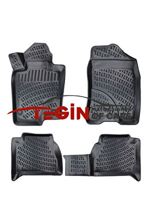 Mercedes X-Class 3D Havuzlu Paspas 2019 Siyah