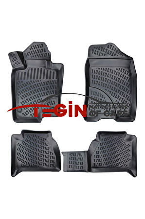 Mercedes X-Class 3D Havuzlu Paspas 2021 Siyah