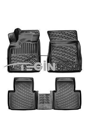 Mitsubishi Outlander USA 3D Havuzlu Paspas 2023 Siyah