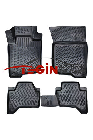 Mitsubishi Pajero 3D Havuzlu Paspas 2015 Siyah