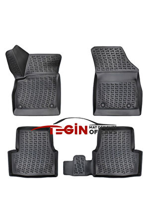 Opel Astra K 3D Havuzlu Paspas 2022 Siyah