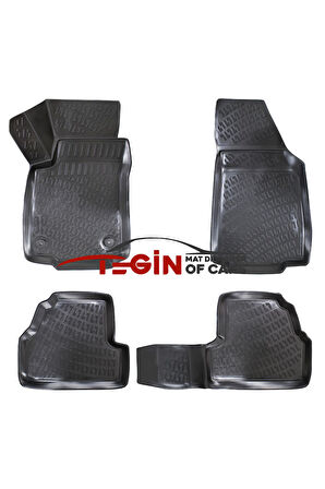 Opel Mokka 3D Havuzlu Paspas 2013 Siyah