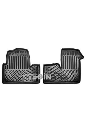 Renault Master 3D Havuzlu Paspas 2019 Siyah