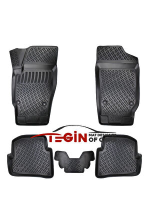 Seat Cordoba 3D Havuzlu Paspas 2006 Siyah