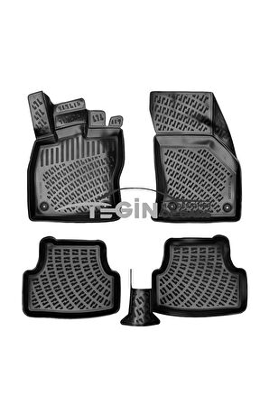 Seat Leon 3D Havuzlu Paspas 2014 Siyah